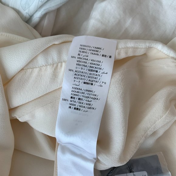 NWT Alexander McQueen Silk Peplum Tunic Top - Picture 8 of 8